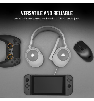 Corsair HS55 Stereo - Comprar Auriculares Gaming Blancos