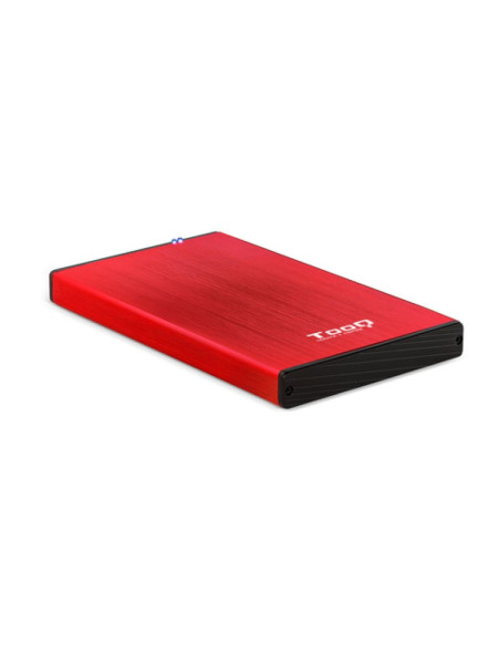 Caja externa Disco Duro TooQ TQE-2527 USB 3.0 2.5" SATA 3 Roja