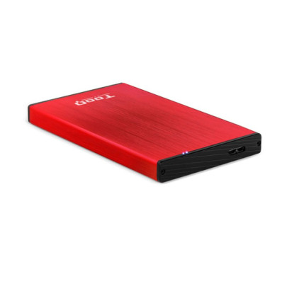 Caja externa Disco Duro TooQ TQE-2527 USB 3.0 2.5" SATA 3 Roja