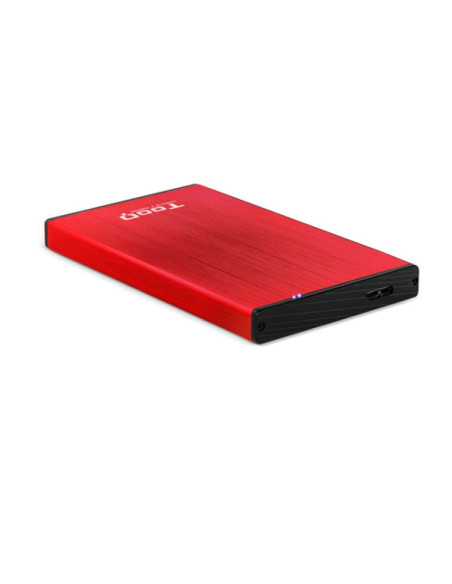 Caja externa Disco Duro TooQ TQE-2527 USB 3.0 2.5" SATA 3 Roja