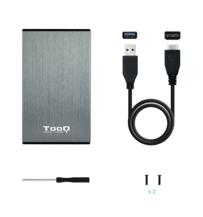 Caja externa Disco Duro TooQ TQE-2527 USB 3.0