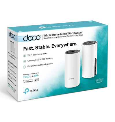 TP-LINK DECO M4 - Comprar Pack de 2 Puntos de Acceso Wifi
