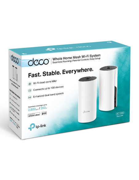 TP-LINK DECO M4 - Comprar Pack de 2 Puntos de Acceso Wifi