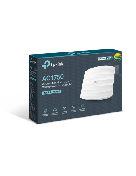 TP-LINK EAP245 OMADA - Comprar Punto de Acceso Wifi para Techo y Pared