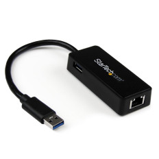 Cable Adaptador Startech Tarjeta de Red NIC Externa USB 3.0 a Puerto Gigabit Ethernet