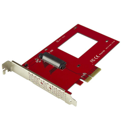 Adaptador Startech PEX4SFF8639 Tarjeta PCI Express Interfaz U.2 Interno