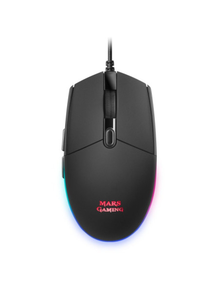 Combo Gaming Mars Teclado RGB + Ratón MCPTKL 3200 DPI Negros