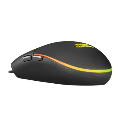 Combo Gaming Mars Teclado RGB + Ratón MCPTKL 3200 DPI Negros