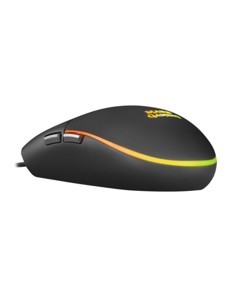 Combo Gaming Mars Teclado RGB + Ratón MCPTKL 3200 DPI Negros