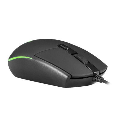 Combo Gaming Mars Teclado RGB + Ratón MCPTKL 3200 DPI Negros