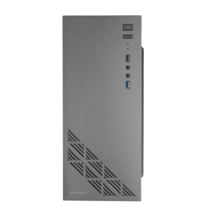 Caja Mars Gaming MC100 FRGB Cristal Acrílico USB 3.0 Negro