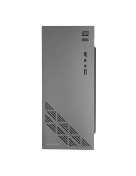 Caja Mars Gaming MC100 FRGB Cristal Acrílico USB 3.0 Negro