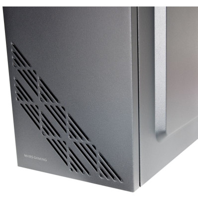 Caja Mars Gaming MC100 FRGB Cristal Acrílico USB 3.0 Negro