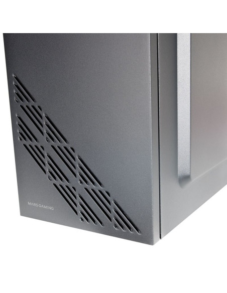 Caja Mars Gaming MC100 FRGB Cristal Acrílico USB 3.0 Negro