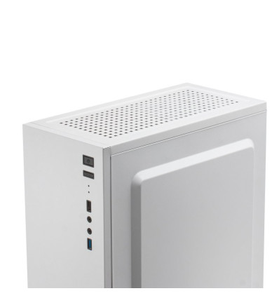 Caja Mars Gaming MC100W FRGB Cristal Acrílico USB 3.0 Blanco