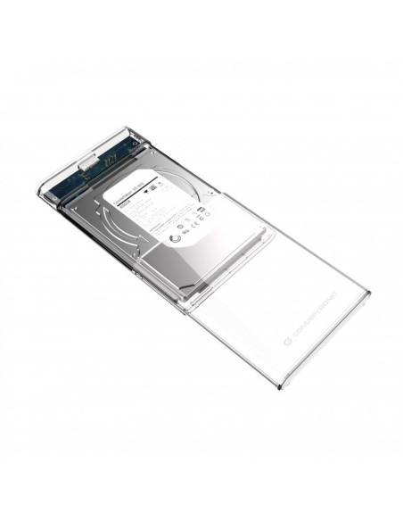 CONCEPTRONIC DANTE - Comprar Caja Externa USB 3 Transparente