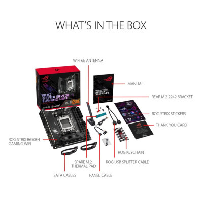 Asus ROG Strix B650E-I Gaming - Comprar Placa Base Socket AM5
