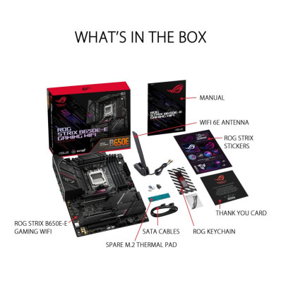Asus ROG Strix B650E-E Gaming - Comprar Placa Base ATX Wi-Fi