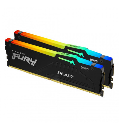 Kingston Fury Beast RGB - Comprar Memoria RAM 16GB DDR5 5600MHz CL40