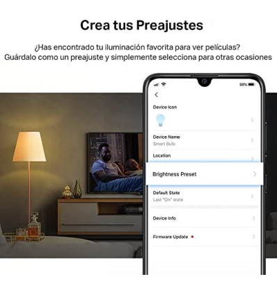 Tp-Link Tapo L510E 2700K WiFi E27 (Pack de 2)