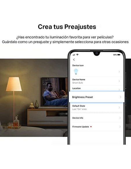Tp-Link Tapo L510E 2700K WiFi E27 (Pack de 2)
