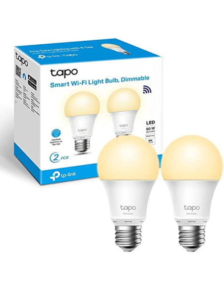 Tp-Link Tapo L510E 2700K WiFi E27 (Pack de 2)