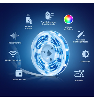 TP-Link Tapo L900-10 WiFi (2 x 5m) - Tira LED inteligente