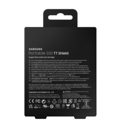 Samsung T7 Shield 2TB SSD