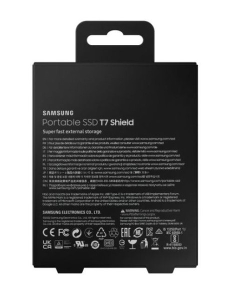 Samsung T7 Shield 2TB SSD