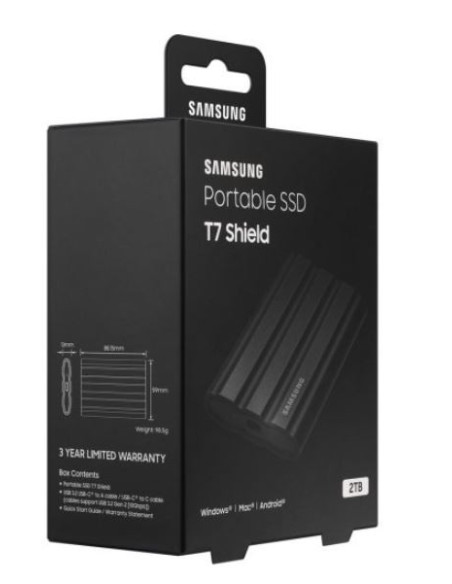 Samsung T7 Shield 2TB SSD
