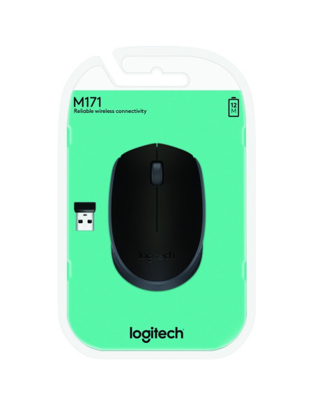 RATON LOGITECH M171 NEGRO WIRELESS 910-004424