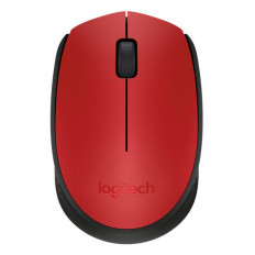 RATON LOGITECH M171 NEGRO-ROJO WIRELESS