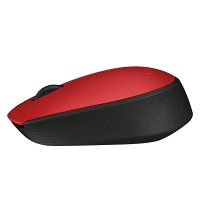 RATON LOGITECH M171 NEGRO-ROJO WIRELESS