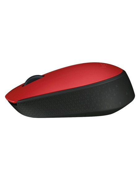 RATON LOGITECH M171 NEGRO-ROJO WIRELESS