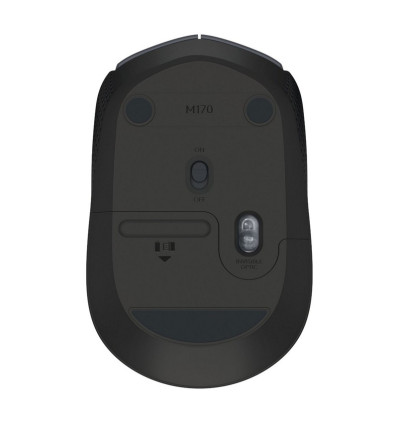 RATON LOGITECH M171 NEGRO-ROJO WIRELESS