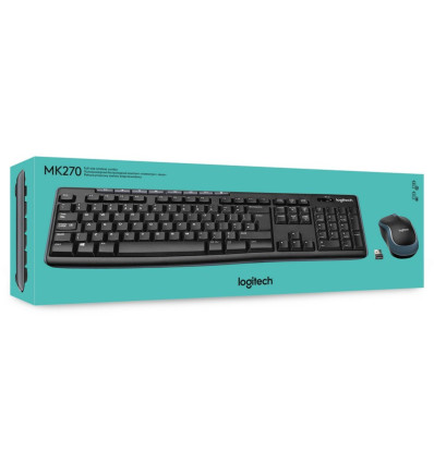 TECLADO LOGITECH MK270 WIRELESS COMBO
