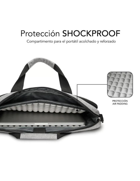 Subblim 15,6" Air Padding Laptop Gris