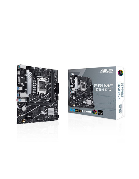 ASUS PRIME B760M-K D4 SOCKET 1700 - Comprar Placa Base Micro ATX