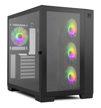 Nox Hummer Astra Negra - Comprar Caja para Ordenador ARGB