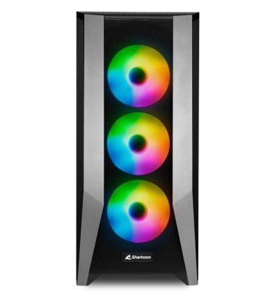 Sharkoon TG7M RGB Cristal Templado USB 3.2 Negra
