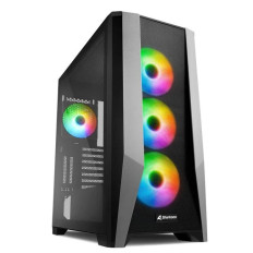 Sharkoon TG7M RGB Cristal Templado USB 3.2 Negra