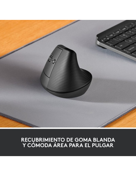 Logitech Lift - Comprar Ratón Inalámbrico Vertical para Zurdos