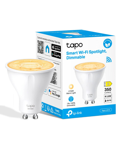 TP-LINK TAPO L610 GU10 2700K - Comprar Bombilla Inteligente