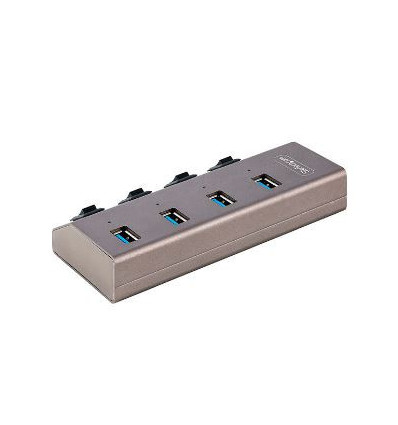 Startech 5G4AIBS-USB-HUB-EU - Comprar Hub de 4 puertos USB C