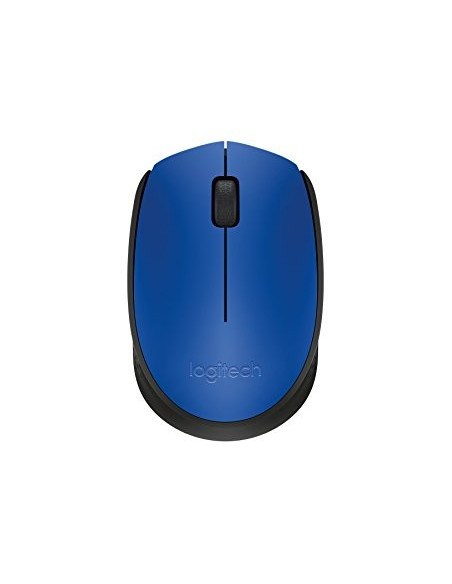 RATON LOGITECH M171 NEGRO-AZUL WIRELESS