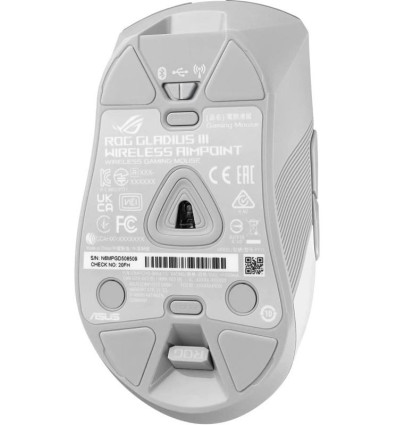 ASUS ROG Gladius III Wireless AimPoint - Comprar Ratón Inalámbrico Blanco