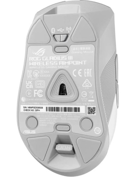 ASUS ROG Gladius III Wireless AimPoint - Comprar Ratón Inalámbrico Blanco