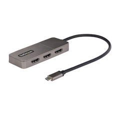 Hub Startech USB C a HDMI - Hub 3 puertos HDMI