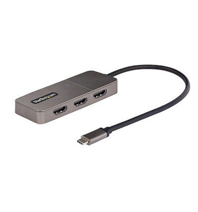 Hub Startech USB C a HDMI - Hub 3 puertos HDMI