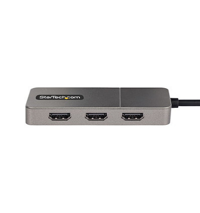 Hub Startech USB C a HDMI - Hub 3 puertos HDMI